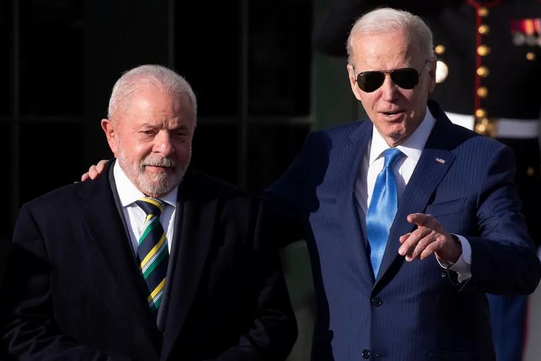 Lula le planteó a Biden su propuesta de paz para Ucrania el pasado día 10, como ya había hecho con Emmanuel Macron y Olaf Scholz Foto: EFE