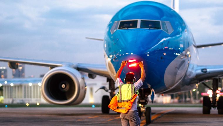 El sistema de aviación aerocomercial de Argentina recuperó en 2005 la categoría 1, máxima calificación otorgada por los Estados Unidos. Foto: NA