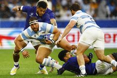 Los Pumas vuelven a salir a la cancha tras el ajustado triunfo ante Samoa por 19 a 10. Foto: NA Los Pumas vuelven a salir a la cancha tras el ajustado triunfo ante Samoa por 19 a 10. Foto: NA