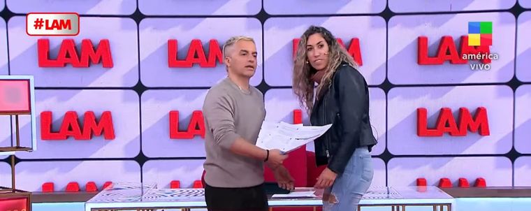 Luciana Elbusto ingresó a LAM a fines de mayo de este año.
