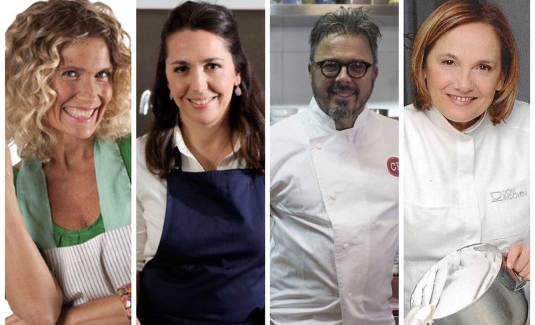 Cocineros integrantes de ACELGA.