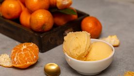 Receta casera de helado de mandarina: una delicia cítrica y refrescante.