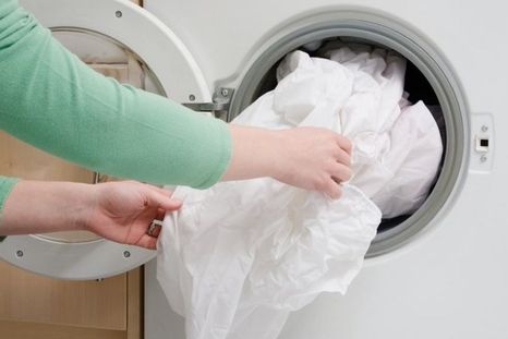 Limpieza de sábanas. Limpieza de sábanas.