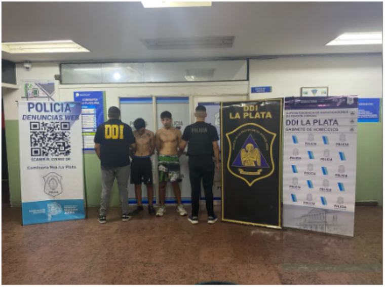 Los detenidos ya habían estado presos en 2023 Foto: Agencia Noticias Argentinas