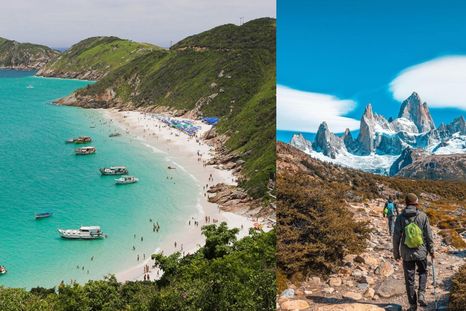 Llegan las vacaciones y muchos argentinos se debaten entre dos destinos muy deseados