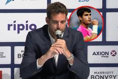 Del Potro se refirió a Alcaraz y su buen presente.