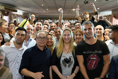 Karina Milei junto a Martín Menem Foto: La Libertad Avanza
