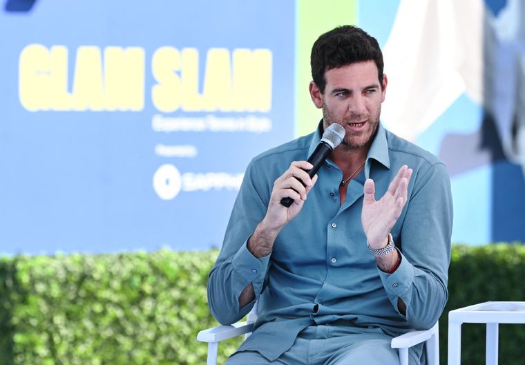 Juan Martín Del Potro confirmó su deseo de estar en el US Open. Foto: Télam