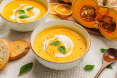 Receta de crema de calabaza y zanahoria: ideal para días fríos Foto: Shutterstock