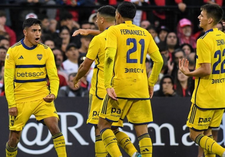 El juvenil volvió al gol. Foto: Fotobaires