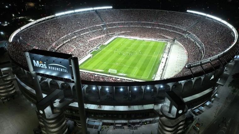 El Estadio Monumental de River Plate volverá a lucir a pleno por otra presentación de la Selección argentina de Scaloni. Foto: MDZ