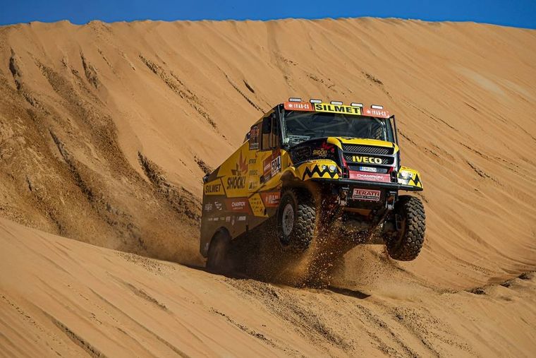 Camiones Foto: Sitio oficial Dakar