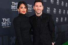 Messi, Martínez y Scaloni se lookearon para los premios The Best Foto: Instagram