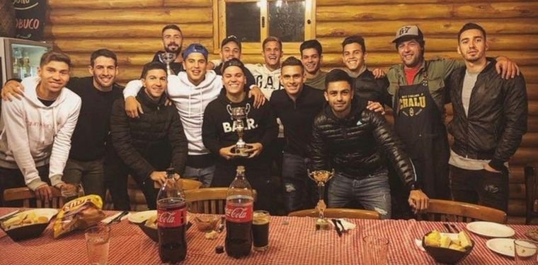 Un detalle en la foto revolucionó el Mundo River. Foto: publicada en Olé