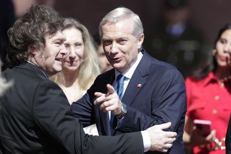 José Antonio Kast se mostró con Milei en marzo José Antonio Kast se mostró con Milei en marzo