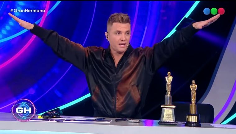 Santiago del Moro, conductor del reality. Foto: Captura de pantalla Youtube Gran Hermano Argentina.