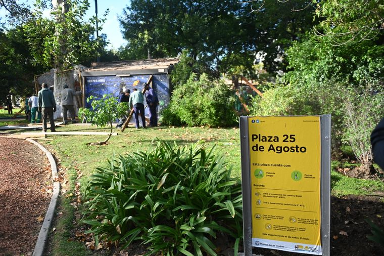 El operativo se llevó a cabo durante la madrugada y la mañana del jueves Foto: Télam