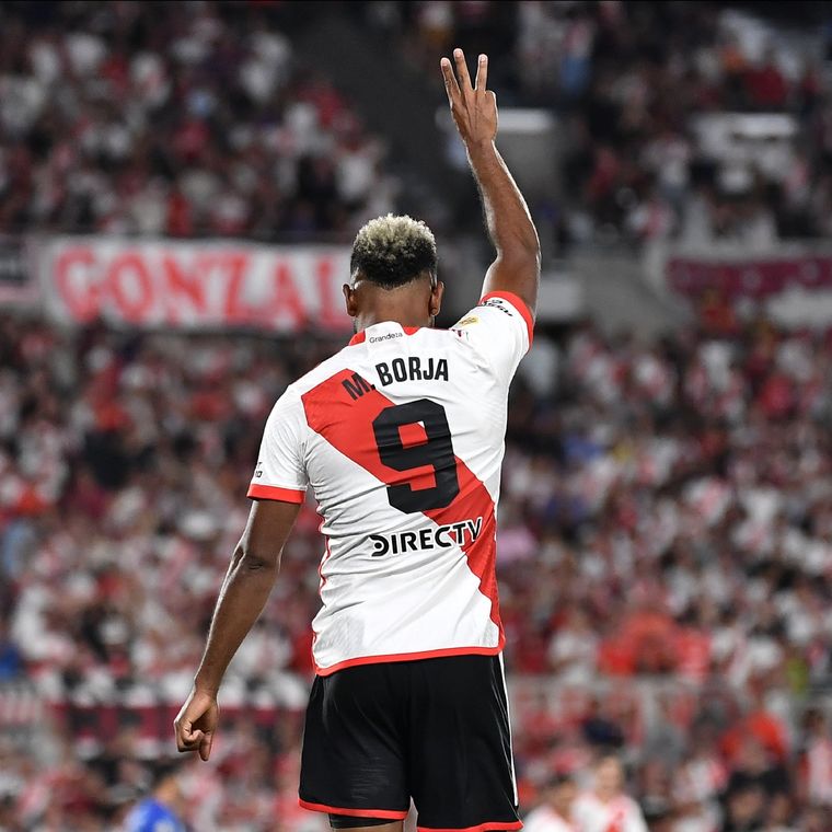 Tras cuatro temporadas en River Plate, la salida de Borja es inminente Tras cuatro temporadas en River Plate, la salida de Borja es inminente