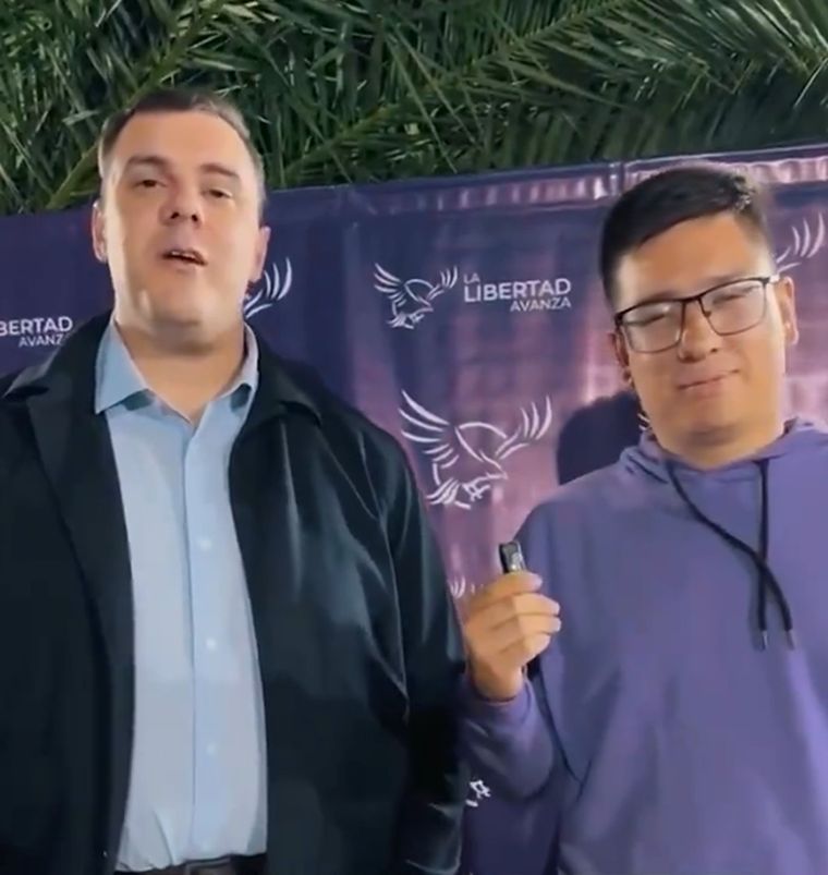 El Gorgo Dan junto a Pablo López.