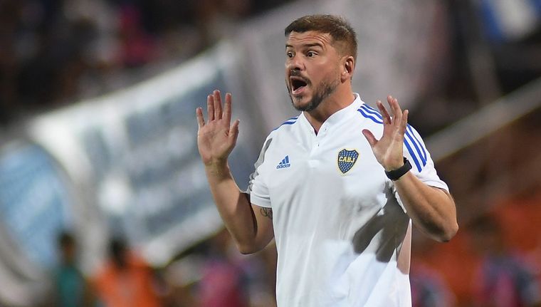 El DT habló luego de la victoria en Mendoza. Foto: Télam