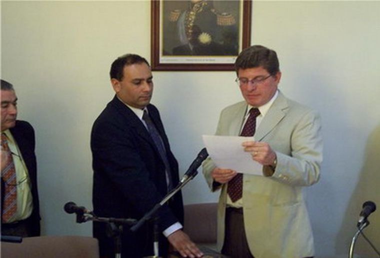 Julio Eduardo Mercado asumió como nuevo Presidente del Concejo Deliberante de Junín. Foto: MDZ