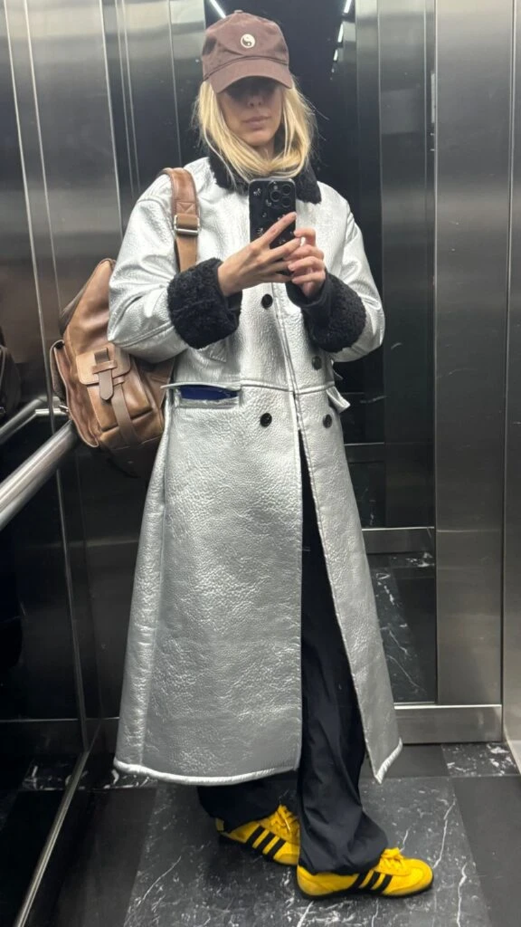 El llamativo look de Anita Espasandín. El llamativo look de Anita Espasandín.