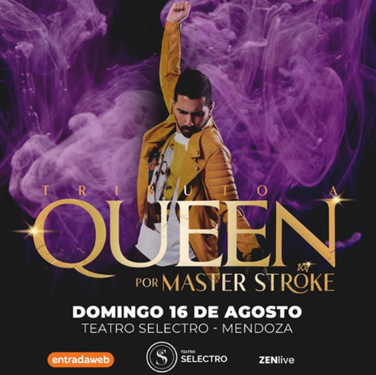 Queen por Master Stroke llega a Mendoza. Queen por Master Stroke llega a Mendoza.