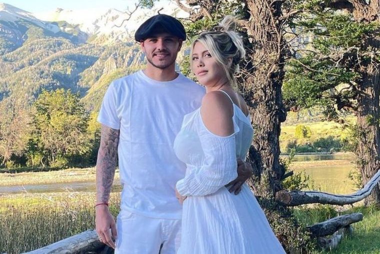 Mauro Icardi y Wanda Nara