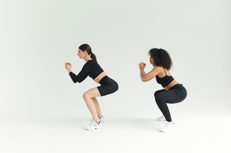 Ejercicios Rutina de sentadillas para piernas Foto: Pexels