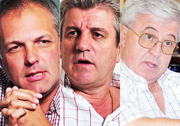Buzzi, Eliceche y Peralta son los candidatos en pugna.