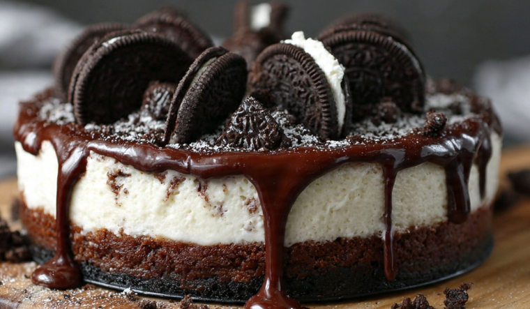 Receta de cheesecake con Oreo