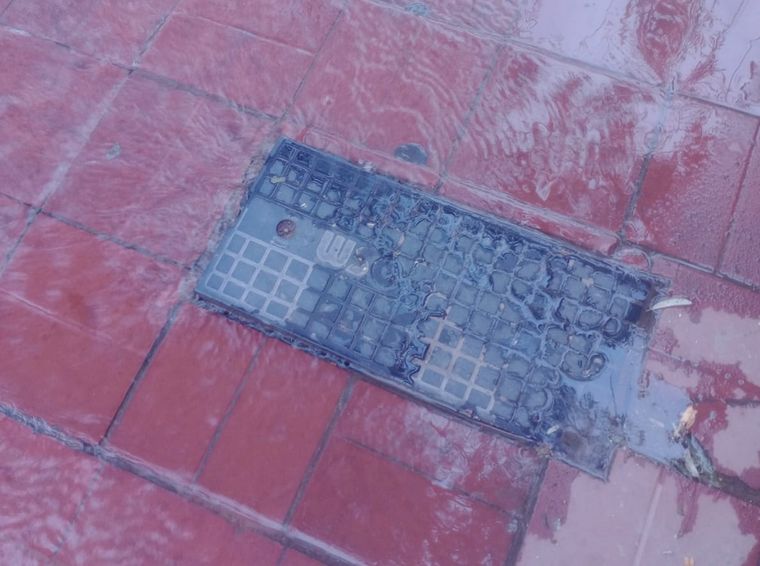 Denuncian robo de medidores de agua en Godoy Cruz. Foto: Gentileza