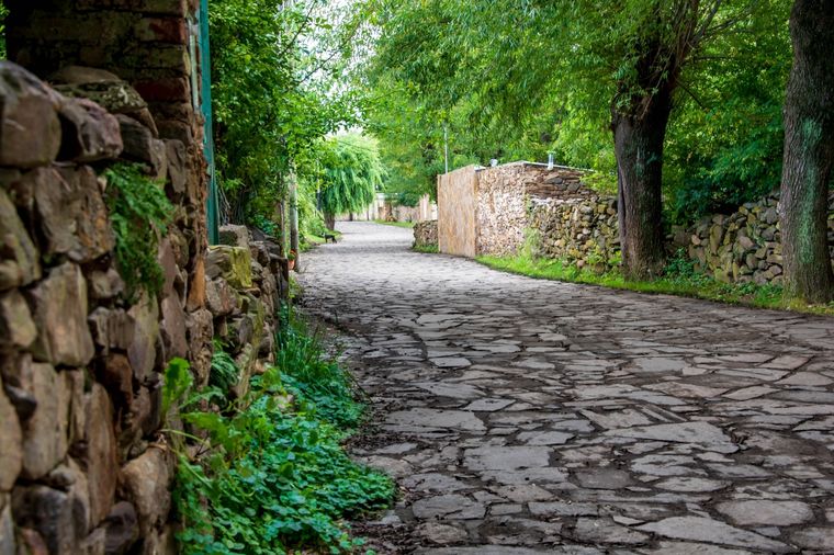 El pueblo a 80 km de la Ciudad de San Luis fue elegido como uno de los mejores de mundo Foto: Turismo San Luis