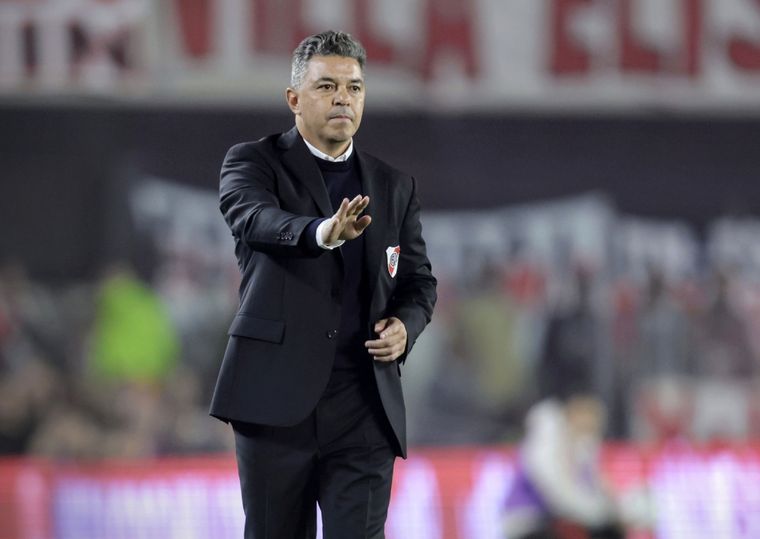 Gallardo habló luego del empate en el Monumental. Foto: FotoBaires