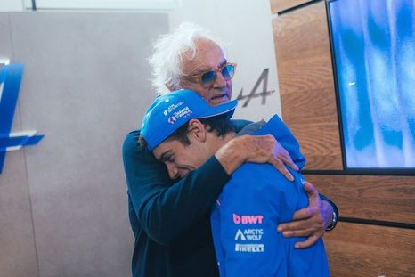 En medio de los rumores por Alonso, Briatore respaldó el proyecto de Franco Colapinto.