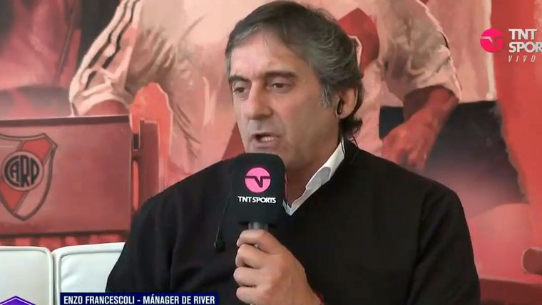 Francescoli habló sobre una de las preocupaciones de River en el mercado de pases.