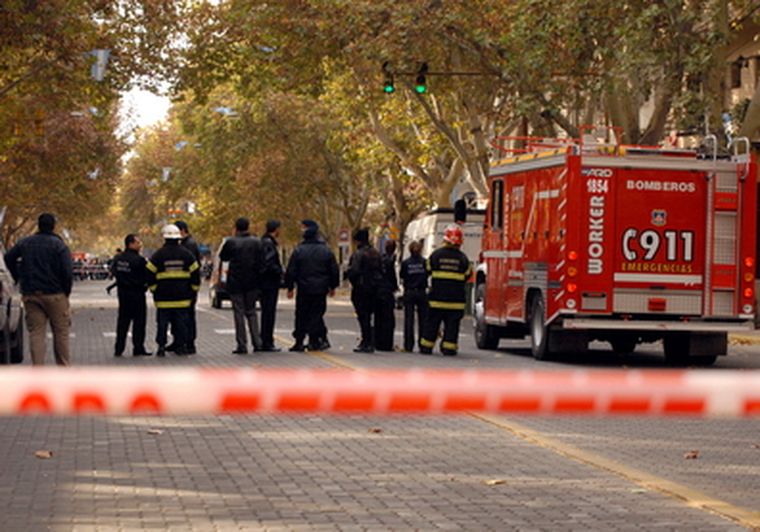 El Banco Regional sufrió un duro golpe delictivo ayer. Foto: Nacho Gaffuri / MDZ