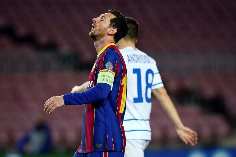 Lionel Messi Barcelona Un jugador de Dínamo Kiev consiguió la camiseta de Messi gracias a Luis Suárez Foto: EFE