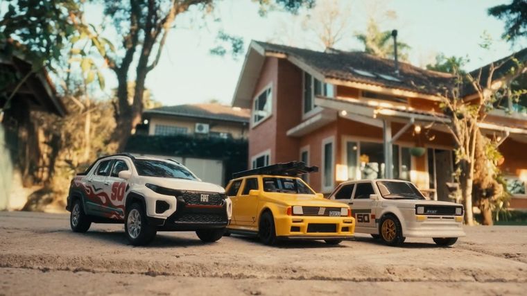 Colección Fiat: la marca lanza versiones en miniatura de autos icónicos por sus 50 años en Brasil