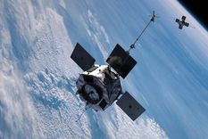 El reingreso se produjo sobre el océano Pacífico y no se reportaron daños.