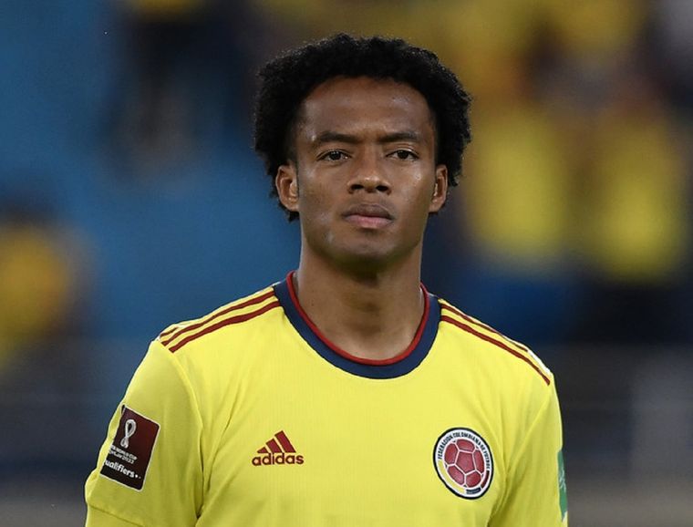 Juan Guillermo Cuadrado será titular ante Argentina. Foto: @FCFSeleccionCol