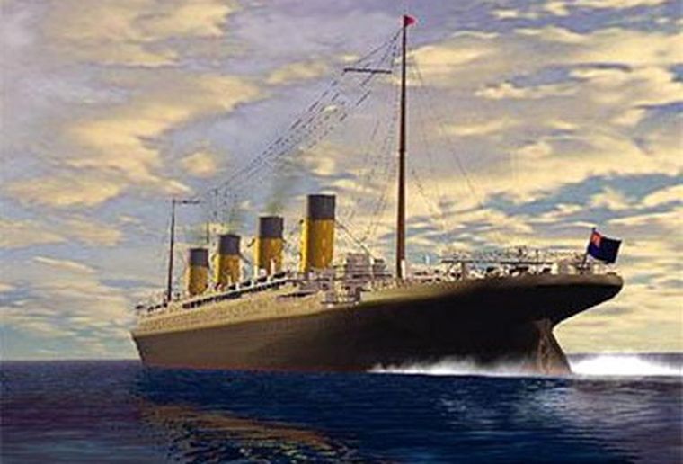 Transatlántico Titanic.