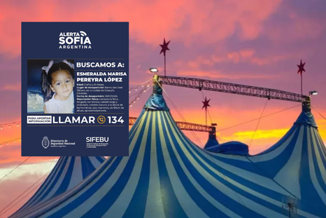 investigan la desaparicion de esmeralda y una declaracion llama la atencion: el circo se fue a la misma hora investigan la desaparicion de esmeralda y una declaracion llama la atencion: el circo se fue a la misma hora