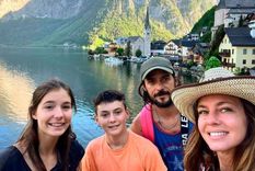 Geraldine Neumann y su familia emprendieron un largo viaje Arrancaron en abril y su objetivo es recorrer ciudades y pueblos europeos