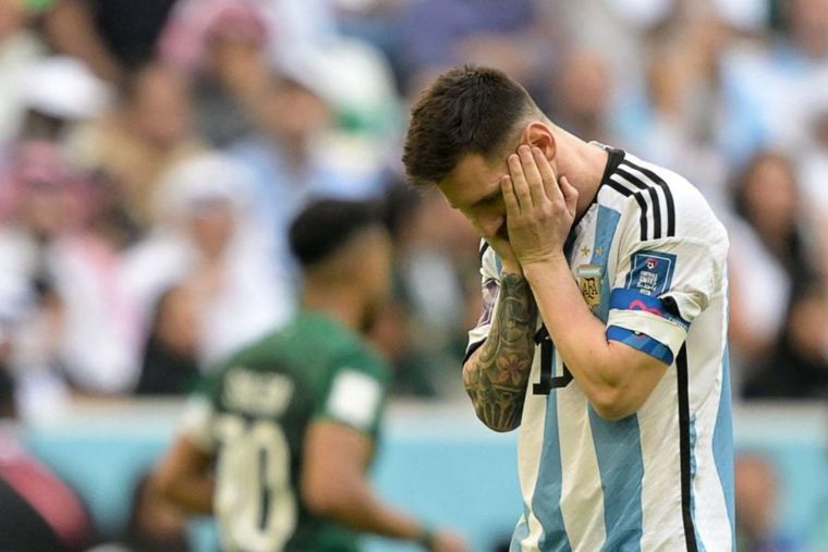Messi recordó el mazazo sufrido ante Arabia Saudita.