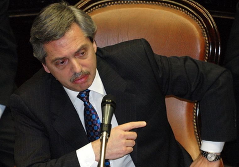 El jefe de Gabinete, Alberto Fernández. Foto: NA