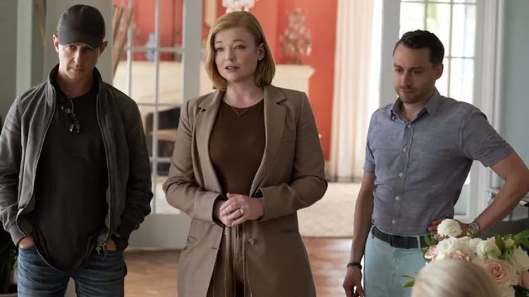 Jeremy Strong, Sarah Snook y Kieran Culkin interpretan a los hermanos Roy. Foto: HBO