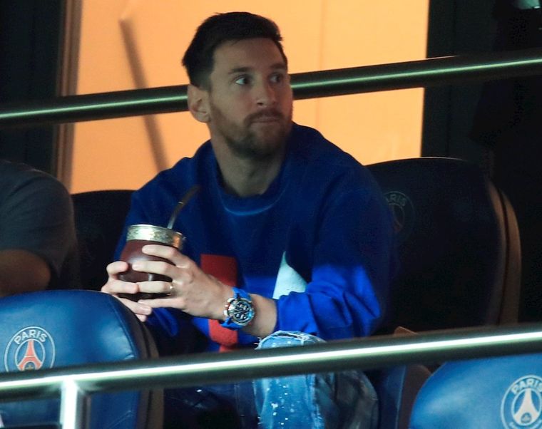 Messi dijo presente en el Parque de los Príncipes Foto: EFE