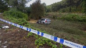 Así encontraron el cuerpo del hombre arrastrado por una riada.