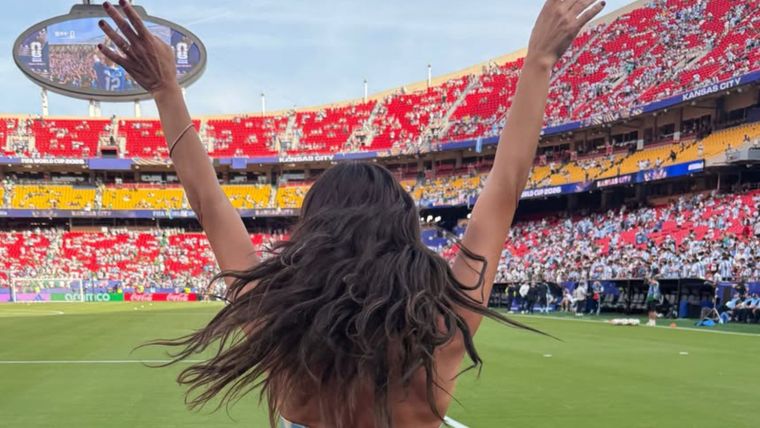 La famosa argentina está muy enamorada.&nbsp;